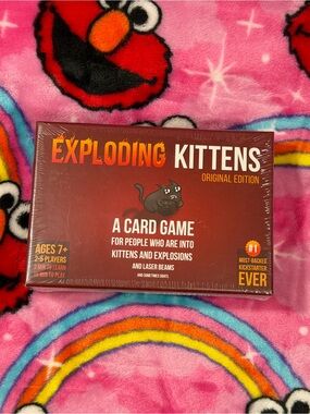 Exploding Kittens Original Edition Card Game NEW Factory Sealed Party Game